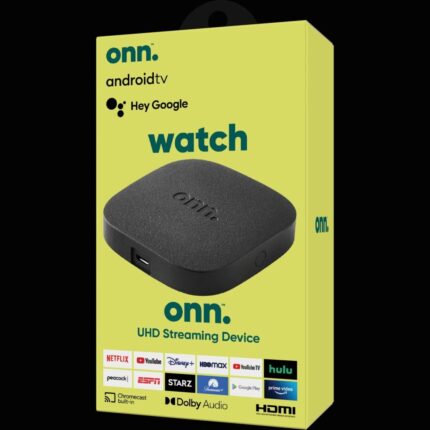 Onn. UHD Streaming Device: Experience Entertainment Like Never Before - 6 MES